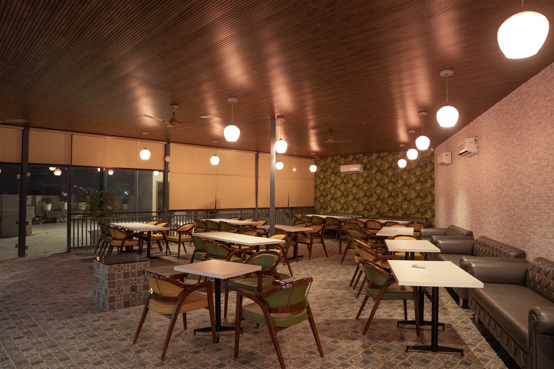 Hotel Chhaya gathering area